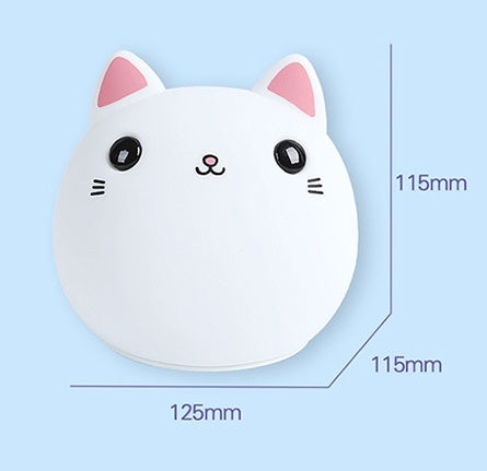 Cute Cat Silicone LED Lamp.